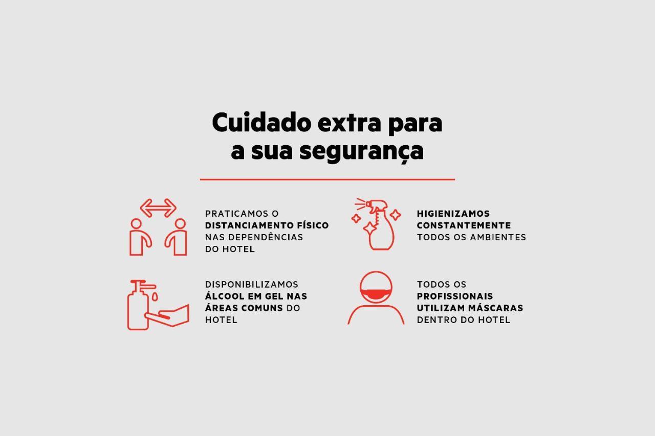 Oyo Cerrado Hotel, Campo Grande Campo Grande  Exterior foto Safety measures at hotels in Portugal