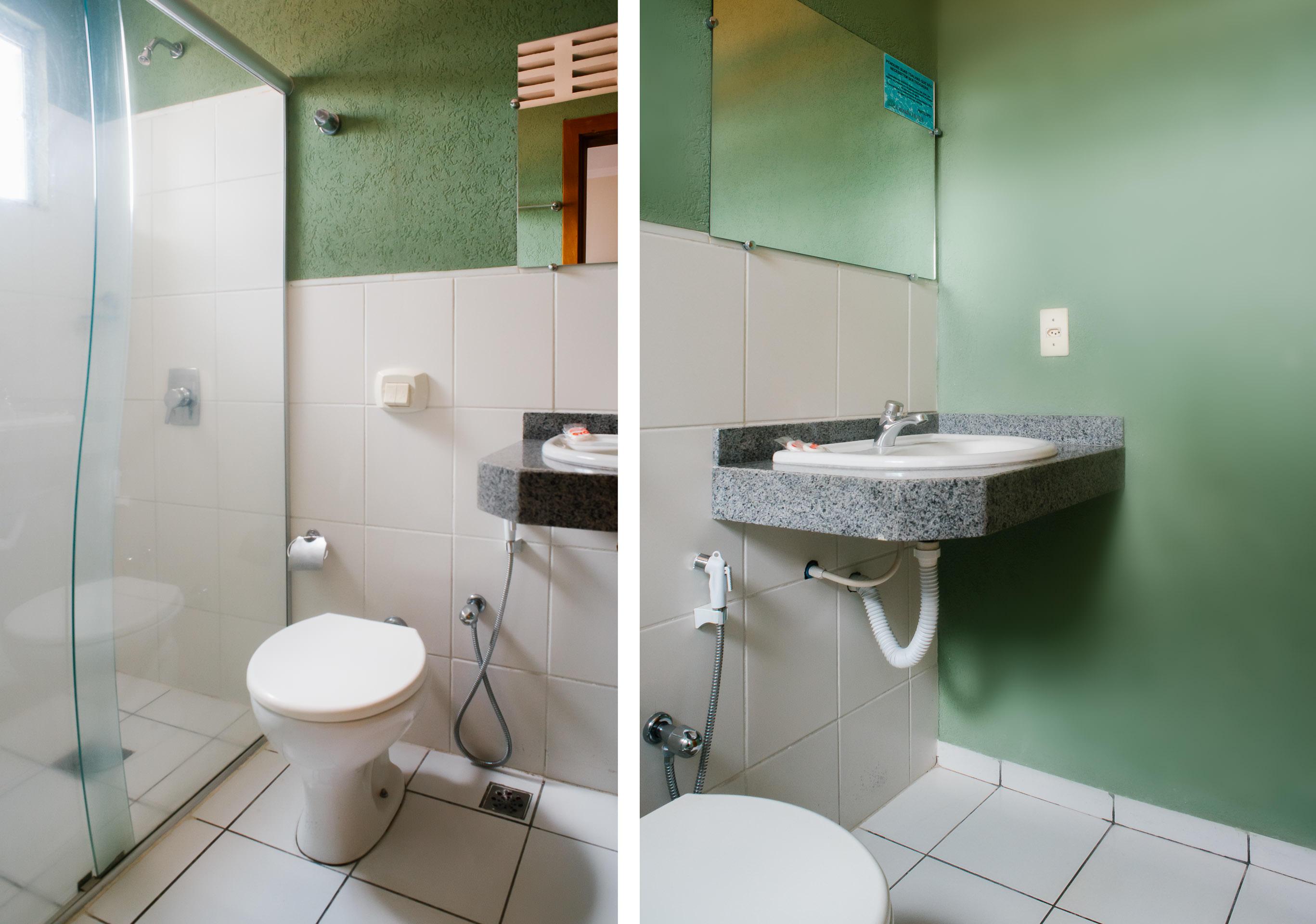 Oyo Cerrado Hotel, Campo Grande Campo Grande  Exterior foto Bathroom in a hotel in Brazil